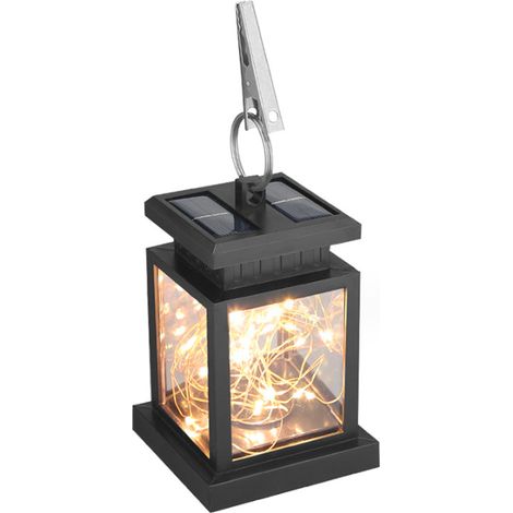 Lanternes solaires d'extérieur étanches, lampes solaires suspendues pour arbres, éclairage extérieur (1/5)