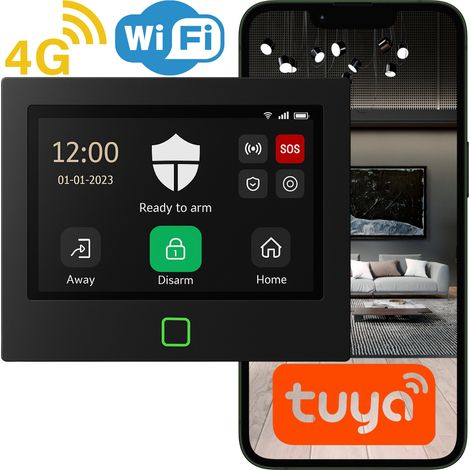 Tuya Smart-Alarmsystem H700 WiFi + 4G