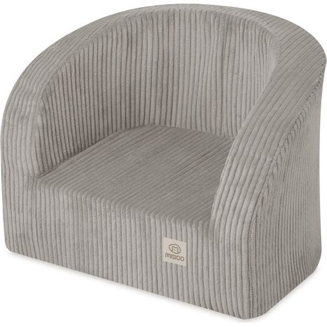 Sillón infantil Misioo Dream Corner, color beige, pana de primera calidad. (1/5)