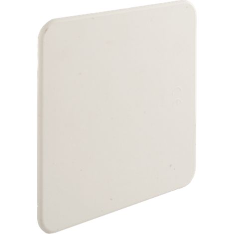 Tapa universal para caja con tornillo 104x104mm