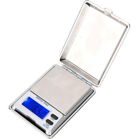 Balance électronique numérique portable LCD haute précision 500 g/0,1 g, balance de poche, outil de pesage (1/5)