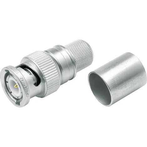 Telegärtner 100023321 100023321 BNC-Steckverbinder Stecker, gerade 50 Ω 1 St.