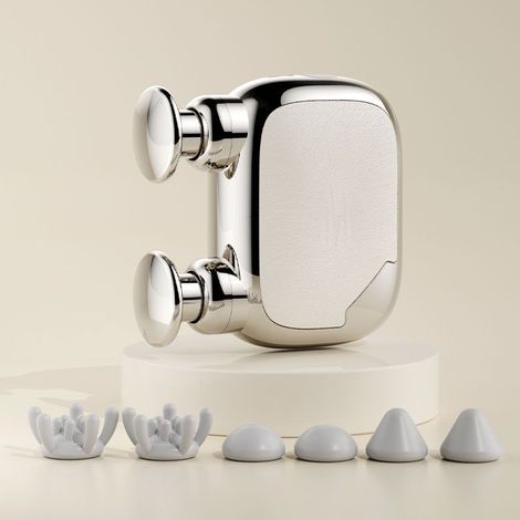 FLITI Mini Electric Massage Gun with 2 Heads for Neck and Body (1/5)