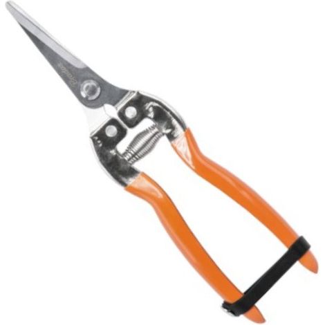 Gerade Gartenschere mit durchgehender Klinge, Stahl V-Serie-P Bradas 1441 (1/3)