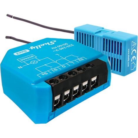 Shelly 1L Gen3 WiFi 1-Kanal Neutralleiterfreier Lichtcontroller (1/2)