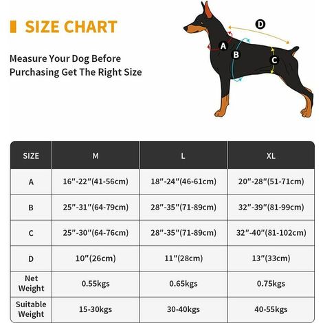 Harnais tactique pour chien avec poignée Grand gilet militaire Molle Boucles en métal réglables sans traction pour chiens de travail, Noir, L (1/4)