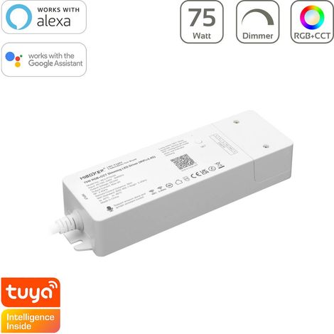 MiBoxer RGB+CCT Smart WiFi Controller Netzteil 75W Tuya Alexa Google Steuerung (1/5)