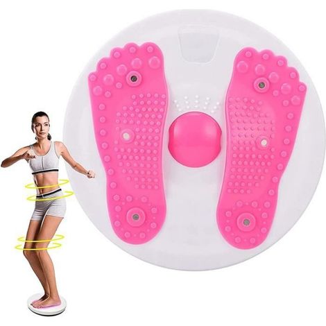 Planche De Torsion - Base Antidérapante En Silicone - Pour Massage Des Pieds Et Exercice Aérobique - 1 Pièce (1/4)