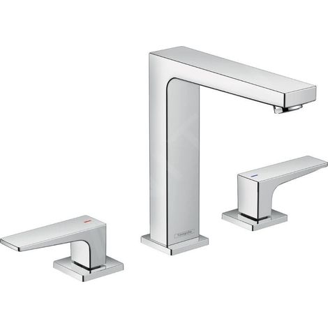 hansgrohe Metropol Mélangeur lavabo 3 trous 160, poignées à (1/5)