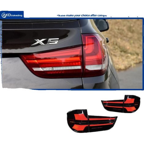 Fanale posteriore a LED, compatibile con SUV di lusso 2014-2018, 4 pezzi rossi (1/2)