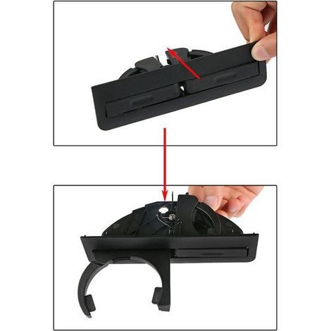 Two cup holders, 51168190205 and 51168184520, are suitable for left-hand drive BMW E39 front and rear cup holders (models 09-13). (1/4)