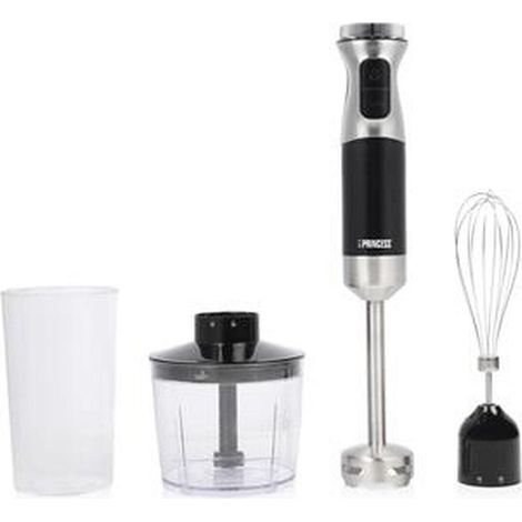 Frullatore a Immersione Multifunzione con Accessori Princess 01.221222.01.650 1000 W Bianco