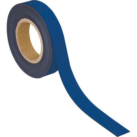 MAUL Kennzeichnungsband magnetisch, 30 mm x 10 m, Farbe blau (1/2)