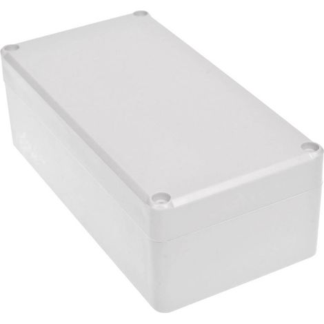 TRU COMPONENTS 4U63160806019 TC-7910756 CUSTODIA UNIVERSALE 158 X 82 X 55 ABS GRIGIO 1 PEZZO, (X B X H) 158 X 82 X 55 MM (1/2)