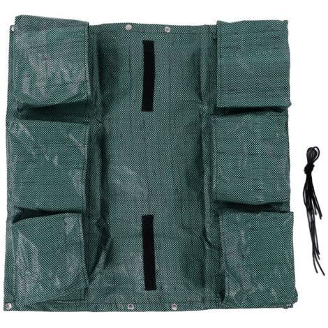 Double-Sided Grow Bag for Balcony Breathable Multi-Pocket Hanging Garden Fence (1/5)