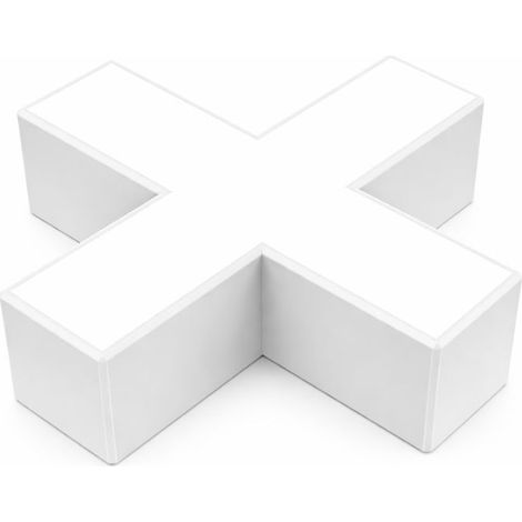Connecteur X 10W pour Suspension Linéaire Interconnectable BLANC - Blanc Neutre 4000K - 5500K - SILAMP