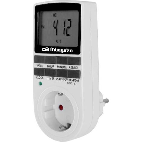 Programmateur enfichable orbegozo pg 25/ puissance max. 3680w (1/5)