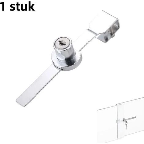 HOXILEELEOSerrure rack per la porta di vetro, senza perforazione, soldi, universale finestra e porta scorrevole (1/5)