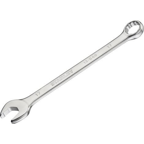 Stanley FATMAX 17mm Combination Ring Spanner with Anti-Slip Grip