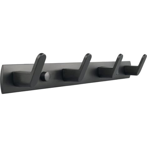 Ganci magnetici resistenti con 4 ganci - potenti magneti in gomma, adatti per armadi, frigoriferi e superfici metalliche.
