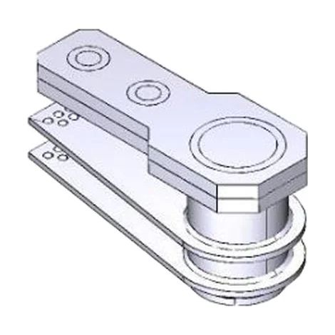 came pièce détachée étrier gauche fixation portail superfrog 119ria039 (1/3)