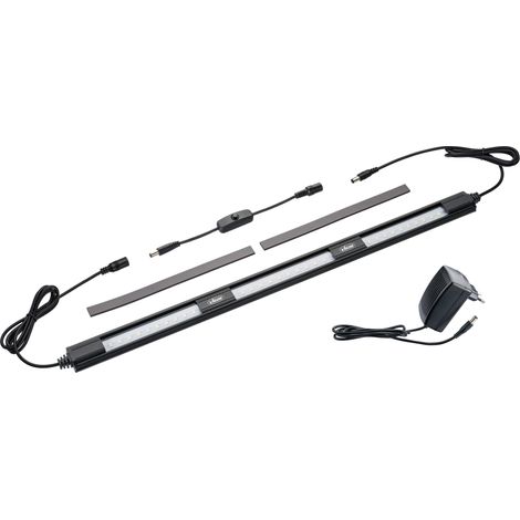 Vigor V7283 2 Barra luminosa LED aluminio 527 mm