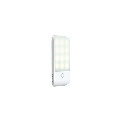 EASYCOMFORT Veilleuse Led Automatique,Veilleuse Détecteur de Mouvement Rechargeables USB, ON/AUTO/OFF,Lampe de Placard Blanche Naturelle,Aimanté,pour Salon, Chambres, Escaliers, Armoires, Couloir (1/5)