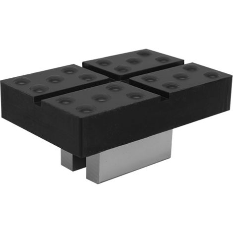Sealey Cross Slotted Rubber Support for Viking Jacking Beams SJBEX.A05 (1/5)