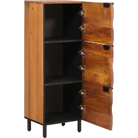 Maison Exclusive - Credenza Finitura Marrone Acacia 40 x 33 x 110 cm (1/5)