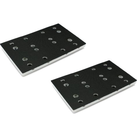 Trade-Shop Schleifschuh / Schleifplatte 80x130mm für Festool RS 400, RTS 400, RTS 400 REQ, RTSC 400 ersetzt 489252 (SSH-STF-80x130/12) - 2 Stück