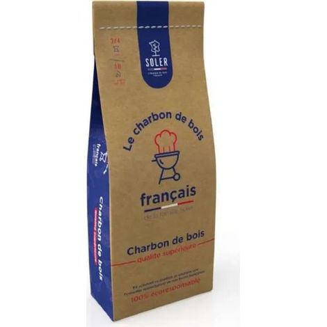 Soler Holzkohle Qualität Superior 20L schwarz