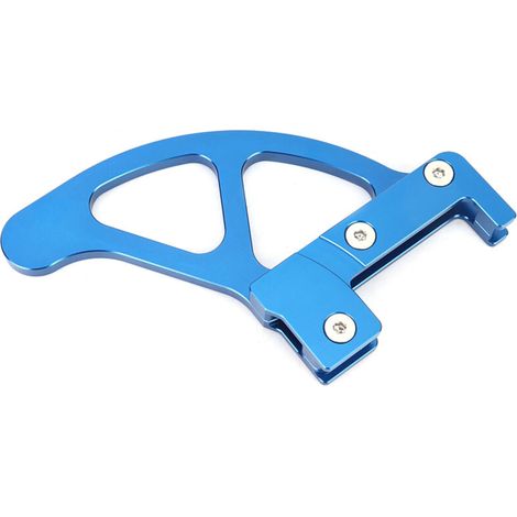 aqxreight - Protector de Disco de Freno, Accesorios de Protección para Disco de Freno Trasero de Moto en Aleación de Aluminio, Compatible con 250/350/450 [Azul] (1/5)