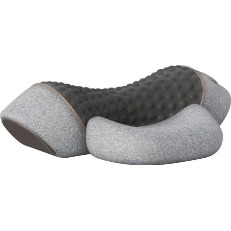Oreiller de massage électrique pour la nuque, masseur vibrant chauffant, soulagement de la douleur Shiatsu, oreiller cervical orthopédique. (1/5)
