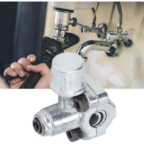 Kit de robinet de ligne de type balle BPV-31 en 4 pièces pour vannes réglables sur les conduites de CVC de diamètre extérieur de 1/4 pouce, 5/16 pouce et 3/8 pouce, pour le remplacement du réfrigérant (1/5)