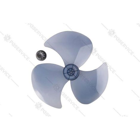 Pale d'hélice Ventilateur 385mm - Pièce Détachée - Plastique - Pour Téfal VU4420 CASSETTE RECHARGE POUR SEBUMET (1/2)