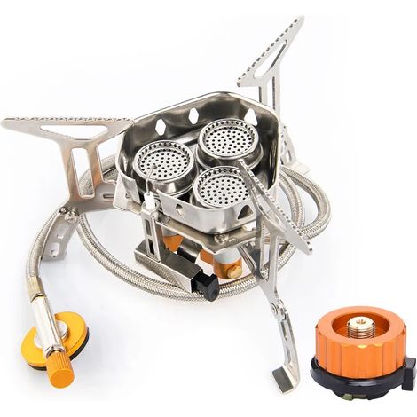 Réchaud à gaz portable Widesea Camping Tourist Burner Big Power, ustensiles de cuisine, fourneau, barbecue de pique-nique, fournitures touristiques pour les loisirs de plein air, réchauds de cuisine p (1/5)