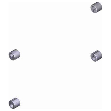 Supporti Anta Policarbonato Wing 4Pz Ricambio CAME 119RIT088