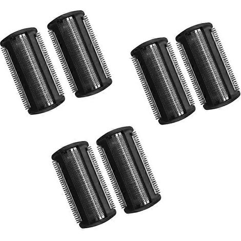 Lot de 6 têtes de rasoir de rechange TT2000 pour tondeuse Philips Bodygroom BG2024, BG2036, BG3015, 3010 et TT2021 T (1/5)