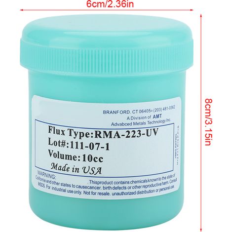 100 g RMA-223 UV-Flussmittel-Lötpasten-Reparaturwerkzeug für CSP-BGA-Leiterplatten (1/5)