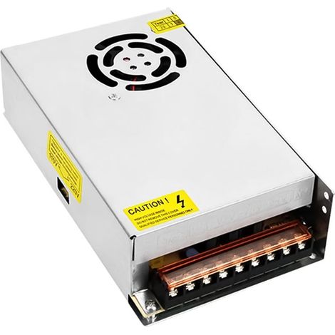 Transformateur D'alimentation 12 V 20 A 250 W Avec Ventilateur, Alimentation À Découpage CA 110-220 V Vers CC 12 V, Pour Bandes, Imprimantes 3D, Vidéosurveillance (1/5)