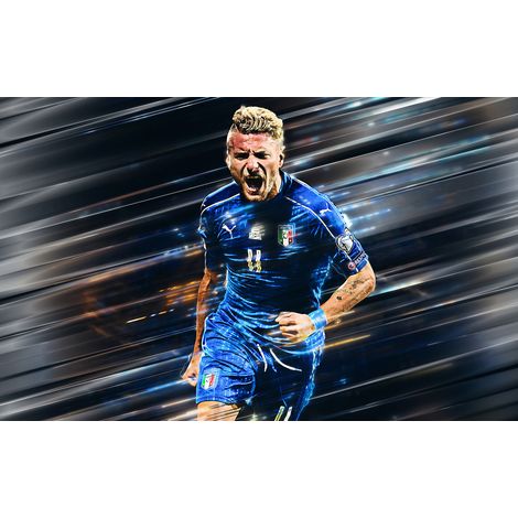 Papier peint panoramique Football - Joueur de Foot - 130 cm x 81 cm (1/2)