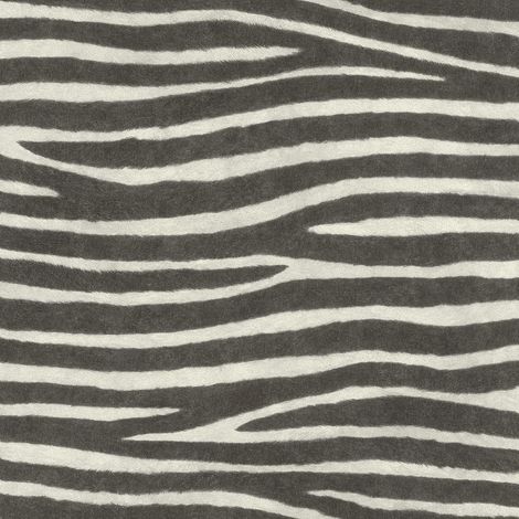 Papier peint non tissé Motif zèbre Noir et blanc Motif animal Motif African Queen III (1/5)