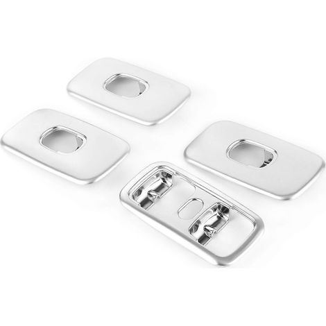 Ensemble de 4 pièces de caches pour interrupteurs de vitres, baguettes de finition compatibles avec Mercedes-Benz Classe G W463 G500 G55 AMG 2007–2010 (1/5)