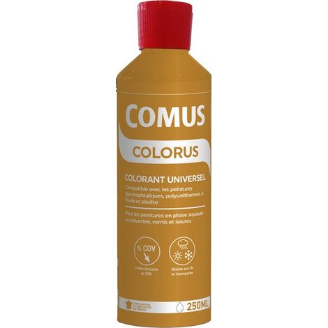 Colorus - JAUNE 250ml - Colorant Universel - COMUS (1/3)