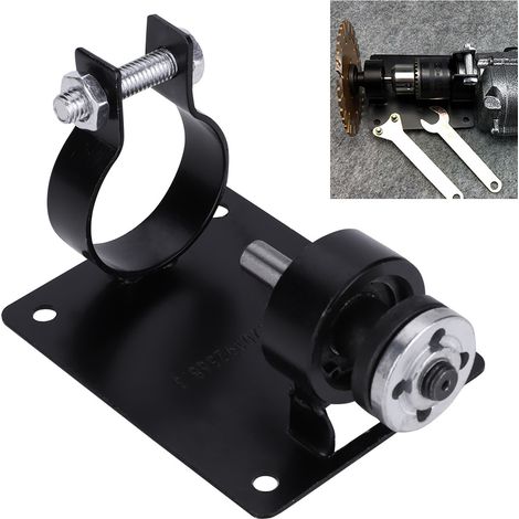 Convertisseur de base de coupe pour perceuse électrique vers support de machine à découper, meuleuse et polisseuse (1/4)