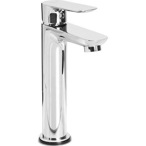 Basin Mixer Tap CHIMBOTE Brass Silver