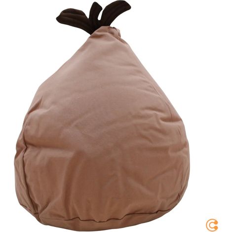 [NEUWERTIG] B-Ware Ferm Living Birne Sitzsack Bean Bag Liegesack Sack Baumwolle Rosa 117x35x55 Cm