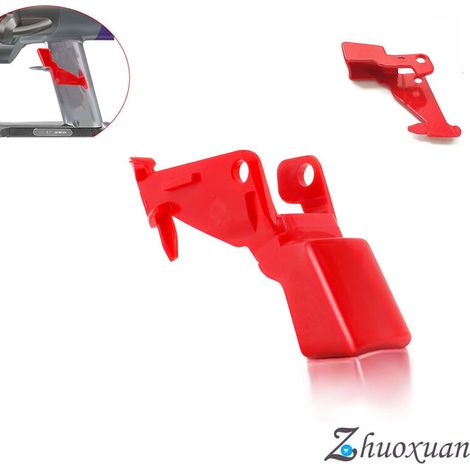 Interrupteur à gâchette robuste pour Dyson V11/V10, Bouton de déclenchement de puissance extra fort Compatible avec l'aspirateur Dyson V11 V10 (1/4)