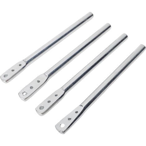 3-Hole Steel Wire Bender, High-Strength Multifunctional Twisting Tool for Fence Fixing, 4 Pieces (1/5)