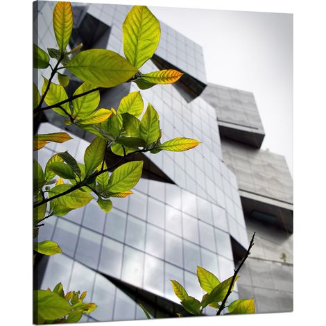 Leinwanddruck Architektur Modernes Gebäude 80x100 cm